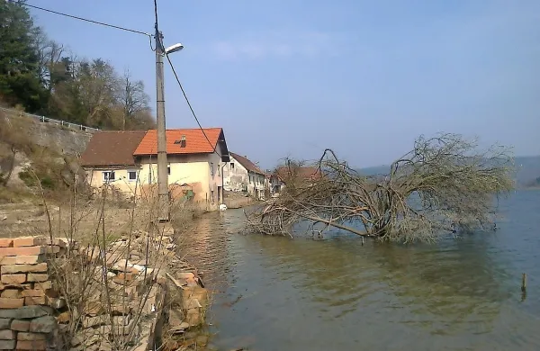 Planinsko polje pod vodo. Fotografija je iz arhiva.