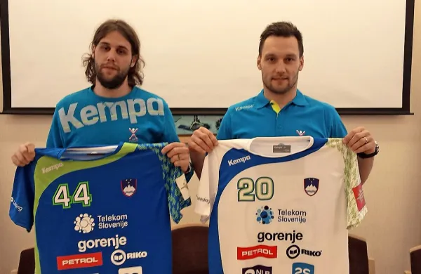 Dean Bombač in Luka Žvižej