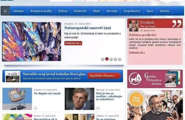 Gori&scaron;ki Novi glas v odpu&scaron;čanja