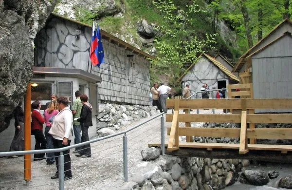 Če bi se sprožil zemeljski plaz ob vhodu v sotesko Pasica, bi 
zasul vhod v sotesko, to pa bi zaustavilo vodo v potoku 
Čerinščica ter povzročilo nove poplave in nanos drugega 
materiala, kar bi zagotovo ogrozilo tudi  bolnišnico Franja.  