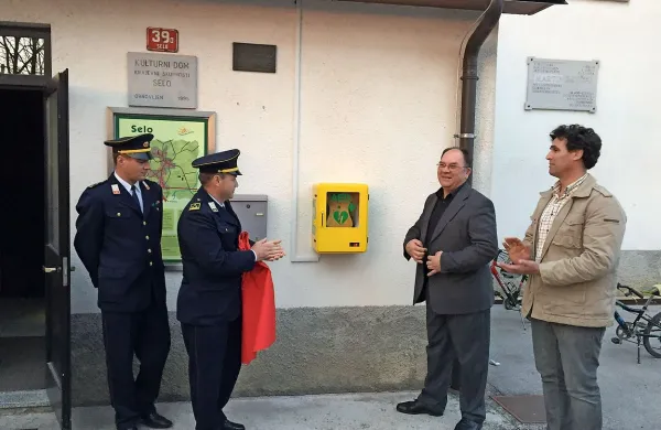 Tudi v Selu imajo defibrilator