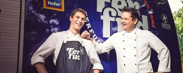Mitja Horvat  (levo), FerFud chef 2015