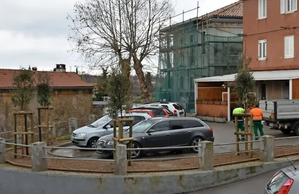 Posek platan na trgu v Hrvatinih je bila  kaplja čez rob, ki je v 
kraju sprožila ljudski upor. Zdaj “plac” že nekaj časa krasijo 
na novo zasajeni istrski črni hrasti. 