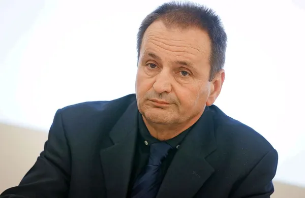 Predsednik Sindikata delavcev  dejavnosti energetike Slovenije Branko Sevčnikar