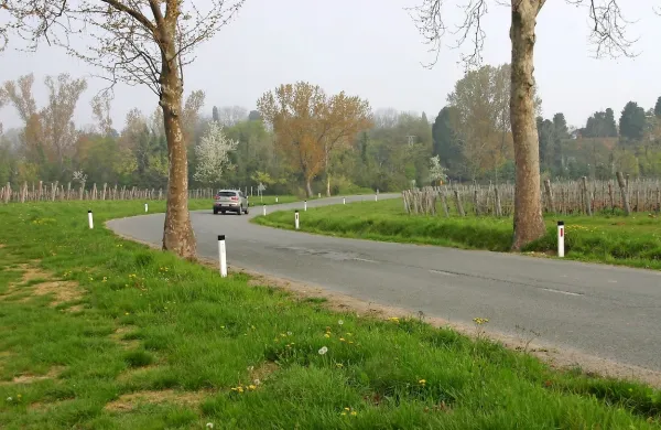 O torkovi nesreči nedaleč od vhoda v zdravilišče Debeli rtič včeraj ni bilo videti nikakršnih sledi.
