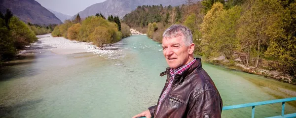 Janko Humar verjame in je hvaležen, da živi v eni najlepših 
dolin.