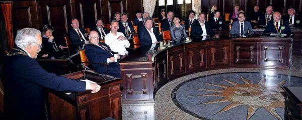 Vinski vitezi so jubilej proslavili v Pretorski palači v Kopru.