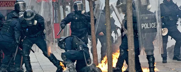Januarja je bilo v Prištini vroče.