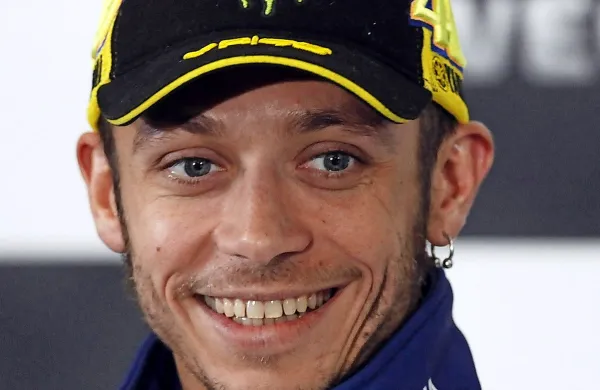 Italijan Valentino Rossi (Yamaha) je zmagovalec motociklistične dirke za svetovno prvenstvo v Jerezu v razredu 
motoGP.