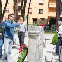 Člani gibanja CasaPound ponovno paradirali po Gorici (foto)