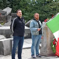 Člani gibanja CasaPound ponovno paradirali po Gorici (foto)