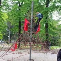 Člani gibanja CasaPound ponovno paradirali po Gorici (foto)