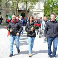 Člani gibanja CasaPound ponovno paradirali po Gorici (foto)