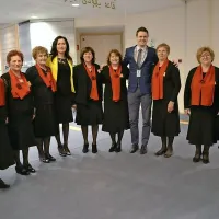 Lokavčani so pospremili Evgena Bavčarja v Bruselj