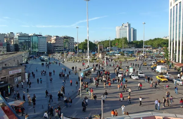 Trg Taksim v Istanbulu