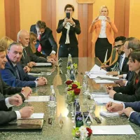 Na dvostranskem srečanju Slovenije in FJK tudi o migrantih