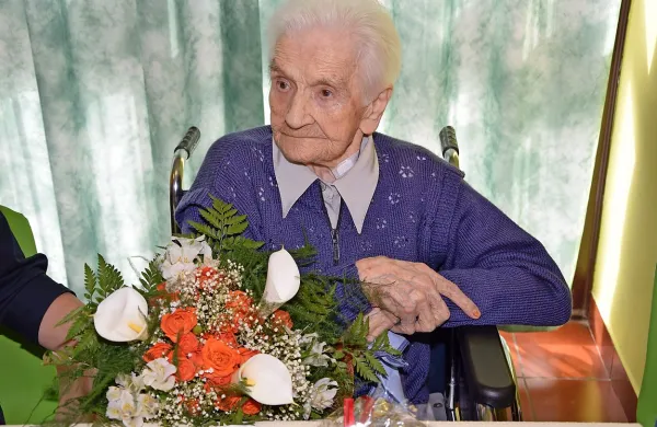  Zofka Trpin je praznovala 102. rojstni dan.