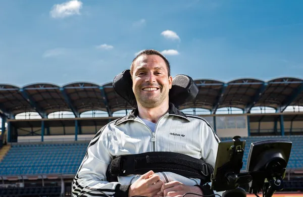 Andrej Krivec se sooča s posledicami hude poškodbe 
hrbtenjače.