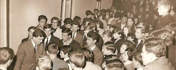 Tako je bilo na otvoritvi Mladinskega kluba Nade Žagar na 
predvečer dneva mladosti, 24. maja 1966.