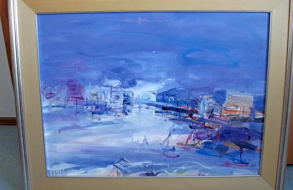 Zvest Apollonio, “650” Ribiška vas, 1988, dim. 60x80 