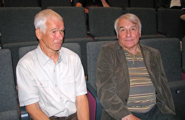 Jože Munih (levo)  in Rafael Podobnik 