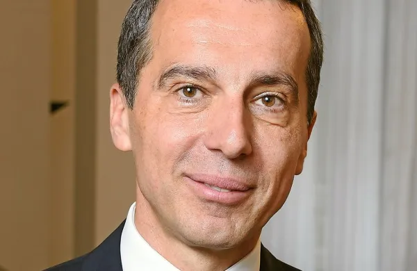  Avstrijski kancler Christian Kern