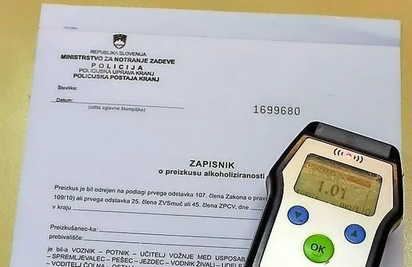 V tem tednu bodo policisti poostreno nadzirali morebitno 
alkoholiziranost voznikov.