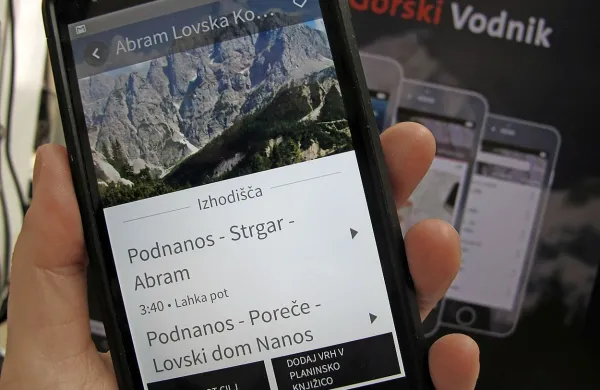 Digitalna pomoč na poti v hribe