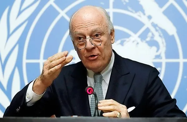 Posebni odposlanec ZN za Sirijo Staffan de Mistura 