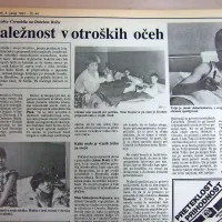 Otroci iz Černobila so mesec dni preživeli v zdravilišču na 
Debelem Rtiču.