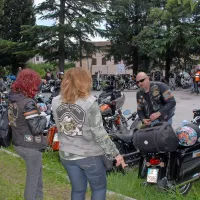 Harleja&scaron;i so se ustavili tudi v Solkanu