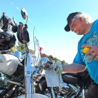 Harleya&scaron;i so se podali na paradno vožnjo po istrskih cestah (foto)