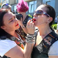 Harleya&scaron;i so se podali na paradno vožnjo po istrskih cestah (foto)