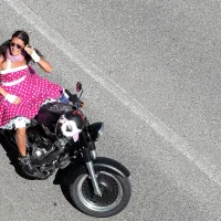 Harleya&scaron;i so se podali na paradno vožnjo po istrskih cestah (foto)