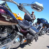 Harleya&scaron;i so se podali na paradno vožnjo po istrskih cestah (foto)
