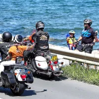 Harleya&scaron;i so se podali na paradno vožnjo po istrskih cestah (foto)