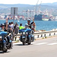 Harleya&scaron;i so se podali na paradno vožnjo po istrskih cestah (foto)