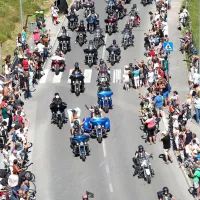 Harleya&scaron;i so se podali na paradno vožnjo po istrskih cestah (foto)