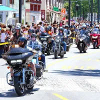 Harleya&scaron;i so se podali na paradno vožnjo po istrskih cestah (foto)
