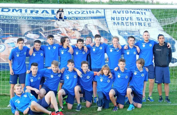 Ekipa Jadran-Železničar se je uvrstila v prvo državno ligo 
U-15. 