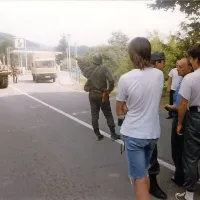 Civilisti in vojska JA soočeni v Podgradu 26. junija 1991.