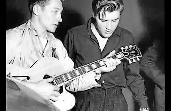 Scotty Moore in Elvis Presley