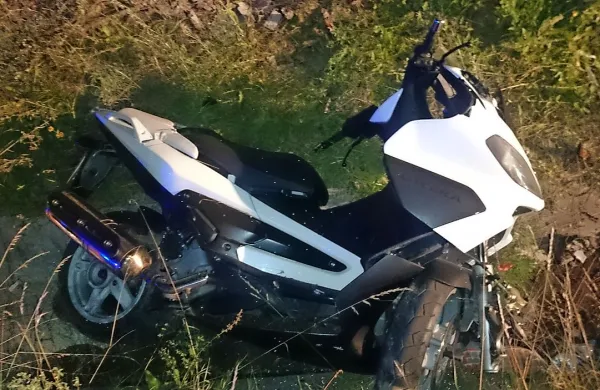 Ukradenega skuterja mladi Ljubljančan ni pripeljal na cilj.