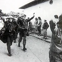 Predaja vojakov Jugoslovanske armade v Rožni dolini