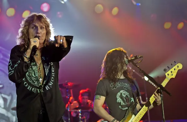 Rockerji Whitesnake danes v Hali Tivoli