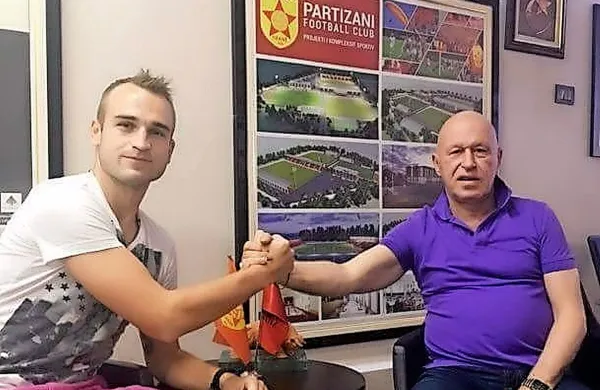 Dalibor Volaš z novim delodajalcem iz Tirane.