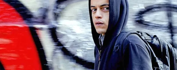 Rami Malek v seriji Mr. Robot igra vase zaprtega hekerskega genija.