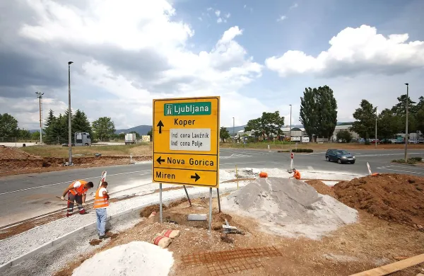 Predvidoma septembra bo promet pri ABK in vstopu na MMP 
Vrtojba bolj varen. 