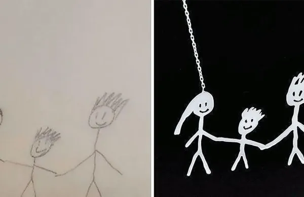 Otro&scaron;ke risbice prelivata v zanimiv nakit