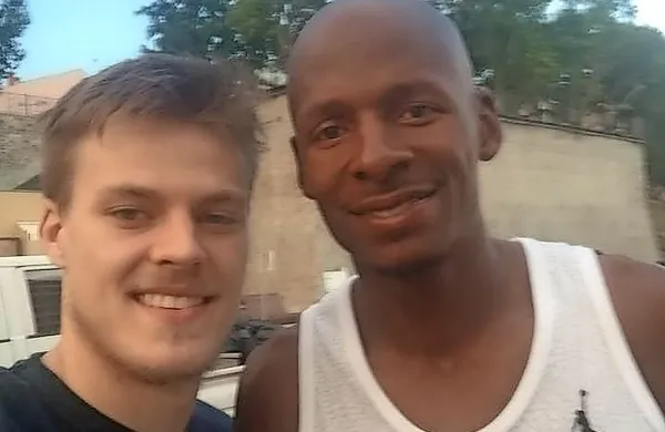 Teo Matej Klepač in Ray Allen